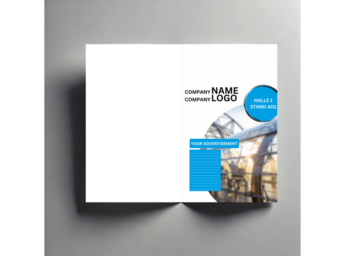 Anzeige im Kongressprogramm 3. Umschlagsseite