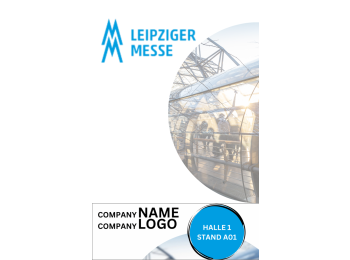 Kleinanzeige Deckblatt des Besucherfaltplan